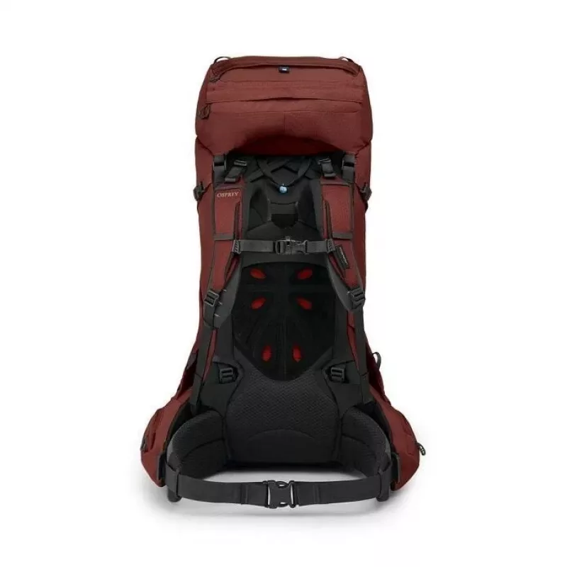 Mochila de trekking Osprey Aether 65 S/M Granate Red
