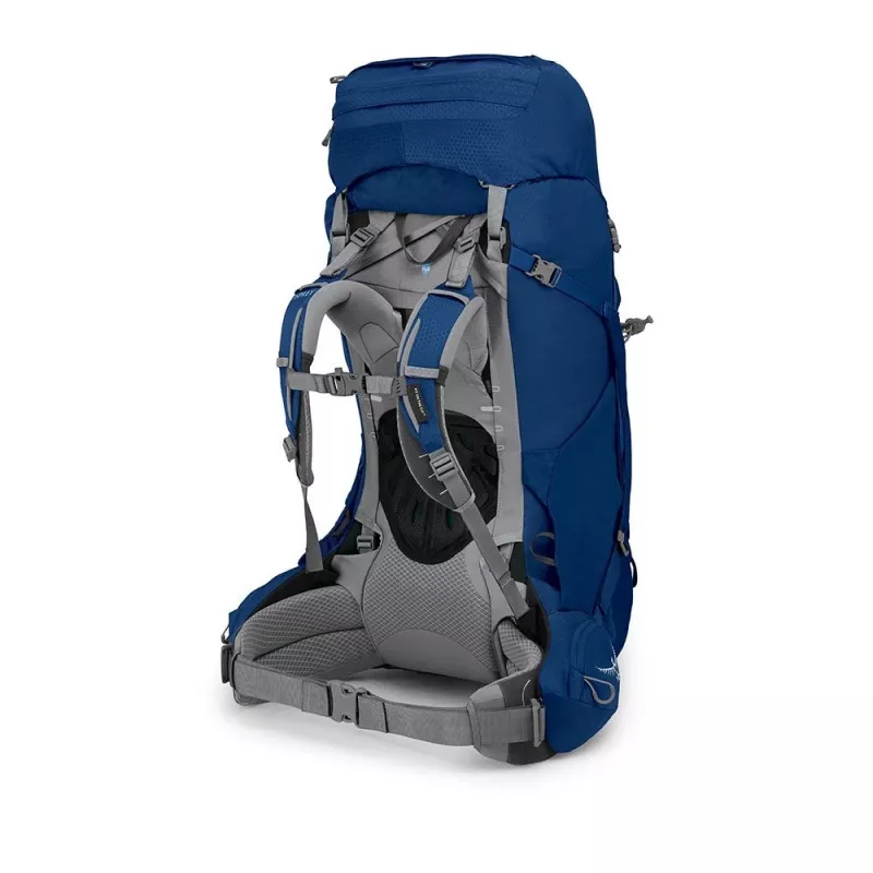 Mochila de caminhada Osprey Ariel 65 para mulher - 65L, Preto