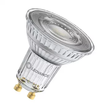 OSRAM LED PAR16 80 60° DIM P 6,1W 930 GU10 lâmpada refletora LED regulável, branco quente, 575 lm, 3000 K