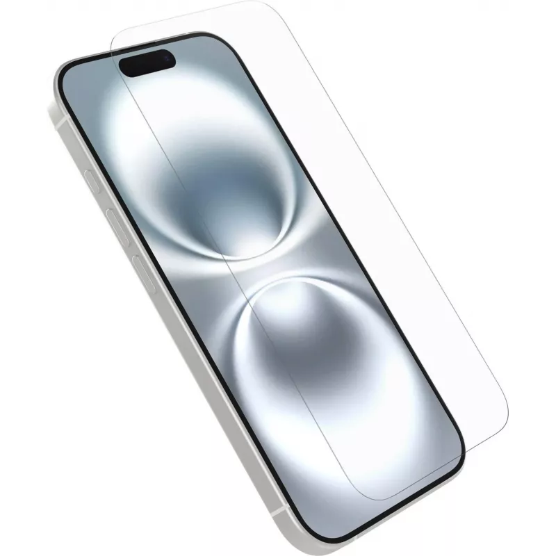 OtterBox Alpha Glass Película de vidro para Apple iPhone 16 - Vidro temperado transparente