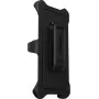 Estojo OtterBox Defender Series para iPhone 16 - clipe de cinto, policarbonato preto, rotação 360°