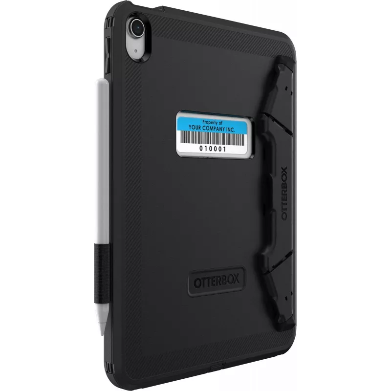 OtterBox Defender Series capa com suporte para iPad 10.ª geração - capa de proteção extremamente robusta com proteção de ecrã integrada - testada segundo padrão militar - preto (77-93756)