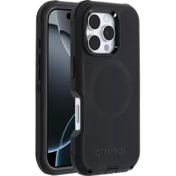 OtterBox Capa Defender Series MagSafe para Apple iPhone 16 Pro - Preto