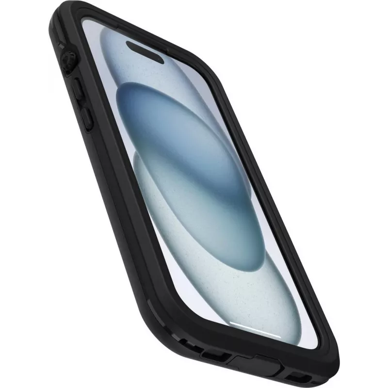 OtterBox FRE Capa protetora MagSafe para Apple iPhone 15 - Preto