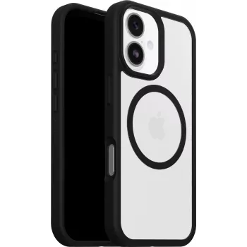 OtterBox Capa React MagSafe para Apple iPhone 17 - Transparente/Preto