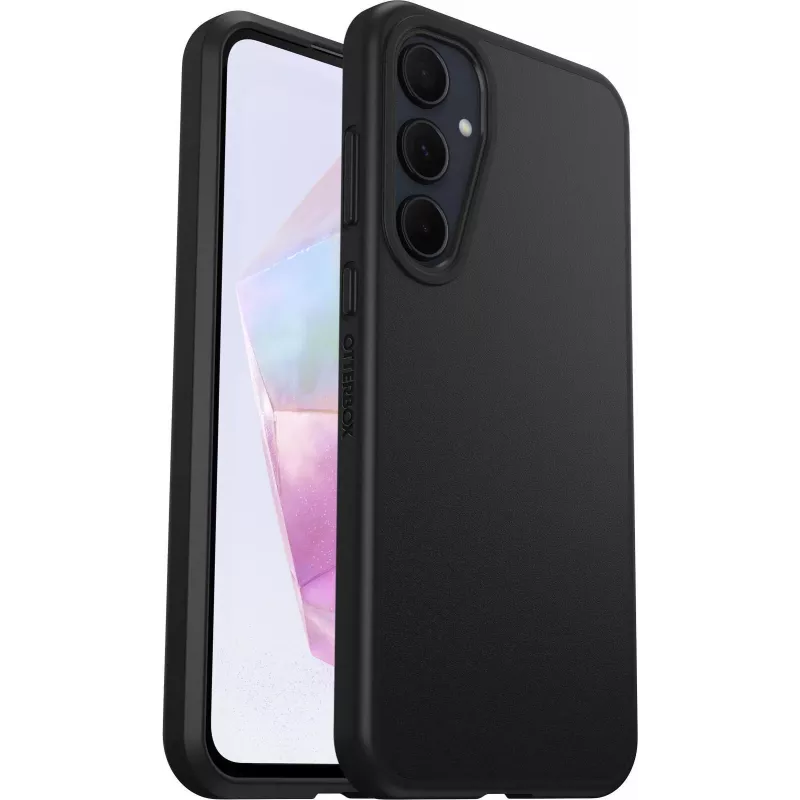 OtterBox React Series Capa para Samsung Galaxy A35 5G, preto
