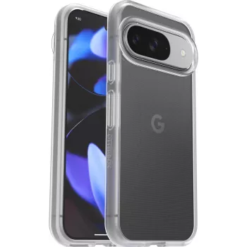 OtterBox React Series capa traseira para Google Pixel 9 / Pixel 9 Pro - transparente (plástico reciclado)