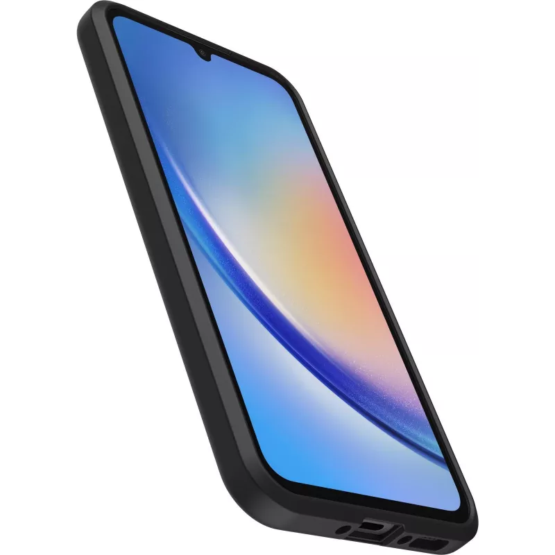OtterBox React Series capa traseira para Samsung Galaxy A34 5G preto Pro Pack (77-91637)