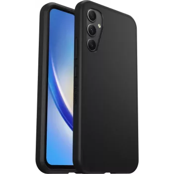 OtterBox React Series capa traseira para Samsung Galaxy A34 5G preto Pro Pack (77-91637)