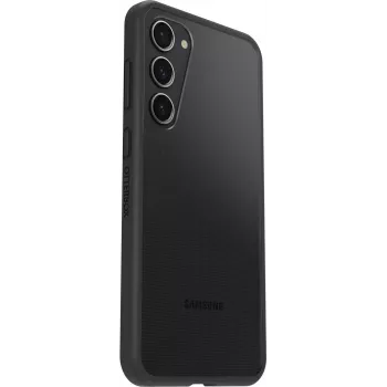 OtterBox Capa Traseira React Series para Samsung Galaxy S23+ - Antimicrobiana, Black Crystal 77-91304