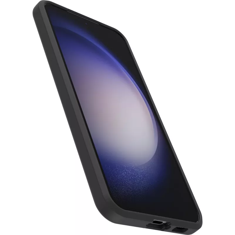OtterBox Capa Traseira React Series para Samsung Galaxy S23+ - Antimicrobiana, Black Crystal 77-91304