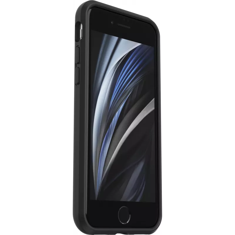 OtterBox React Series capa traseira para telemóvel - Black Crystal - para Apple iPhone 7, 8, SE (2.ª geração), SE (3.ª geração)