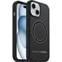 Capa para telemóvel OtterBox Sole Series com MagSafe - tecido - Midnight Circle (preto)