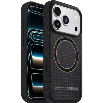 OtterBox Sole Series Capa para Apple iPhone 17 Pro, Night Raid Black, MagSafe