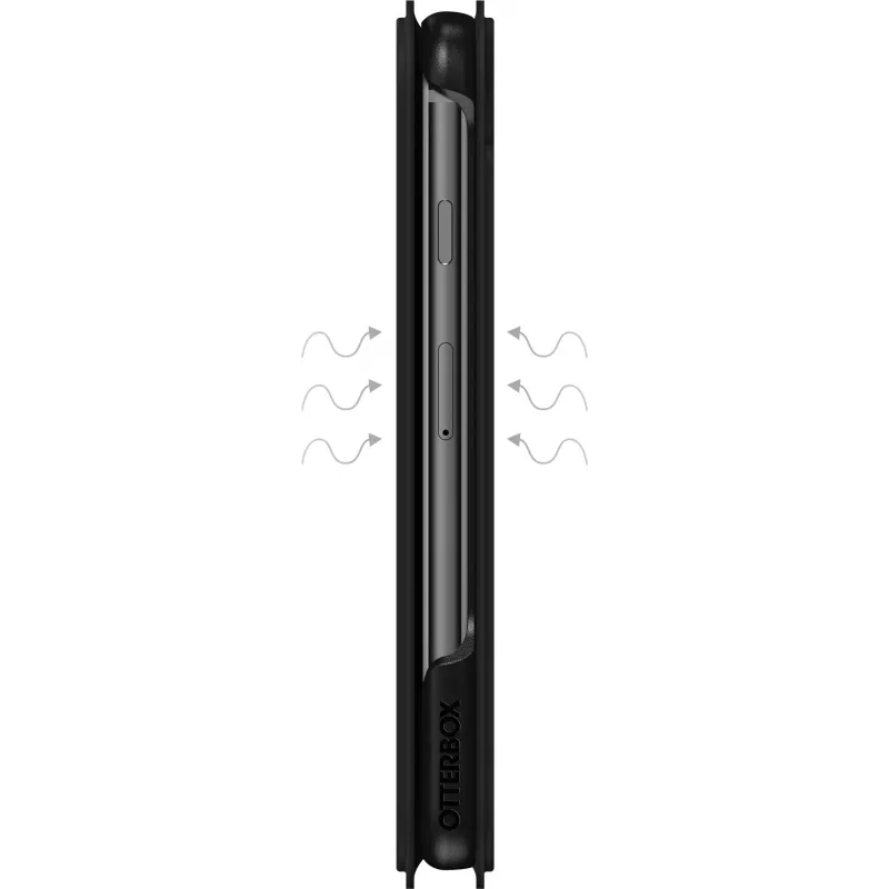 OtterBox Strada Series capa tipo carteira para Apple iPhone 6/6s/7/8/SE (2.ª e 3.ª geração) - preto