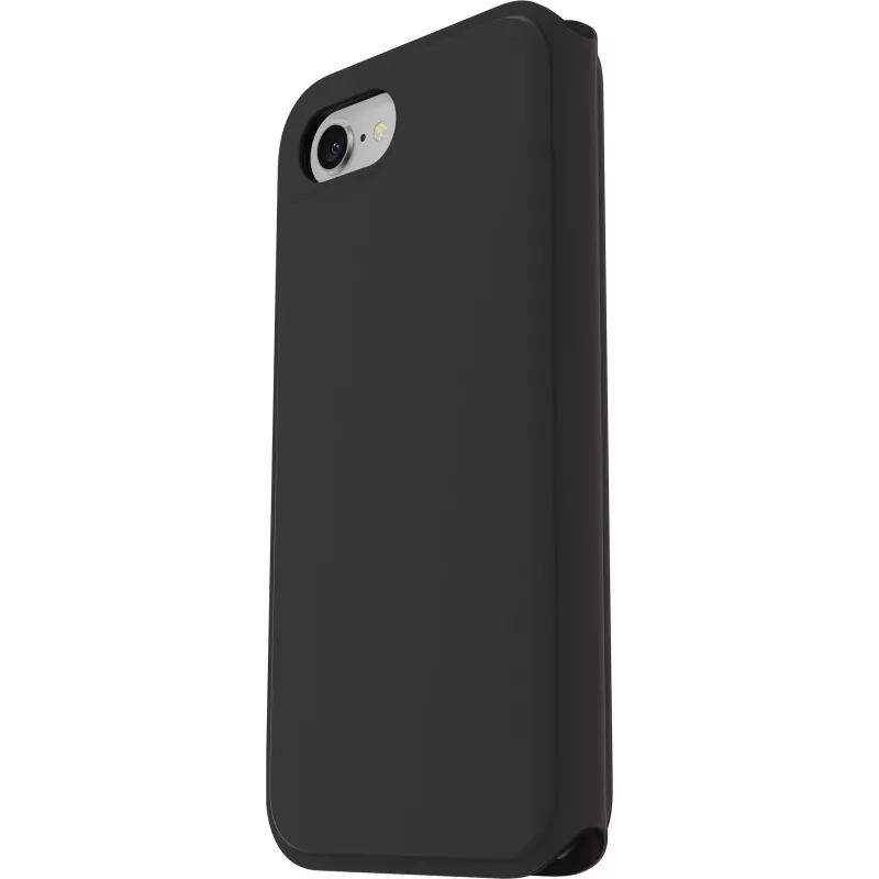 OtterBox Strada Series capa tipo carteira para Apple iPhone 6/6s/7/8/SE (2.ª e 3.ª geração) - preto