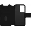 Capa tipo carteira OtterBox Strada Series Via para Samsung Galaxy S22 - Black Night 77-86603
