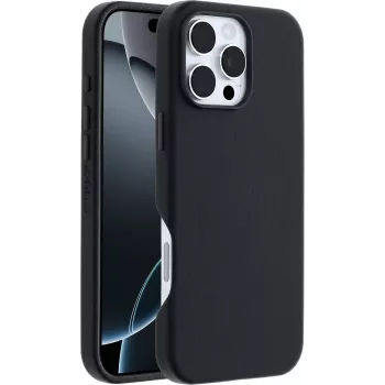 OtterBox Symmetry Cactus Leather capa para Apple iPhone 16 Pro Max Noir Ash-Black