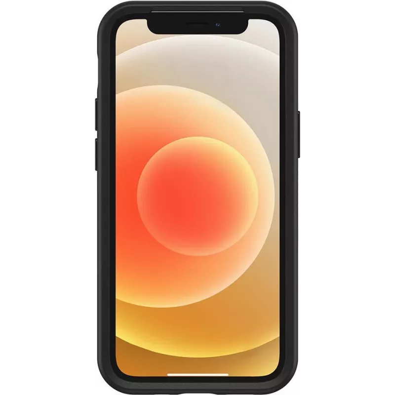 Capa traseira OtterBox Symmetry Series para Apple iPhone 12 / 12 Pro – preto 77-66197