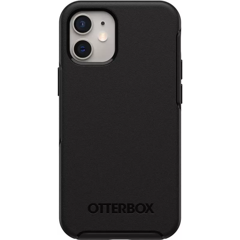 Capa traseira OtterBox Symmetry Series para Apple iPhone 12 / 12 Pro – preto 77-66197