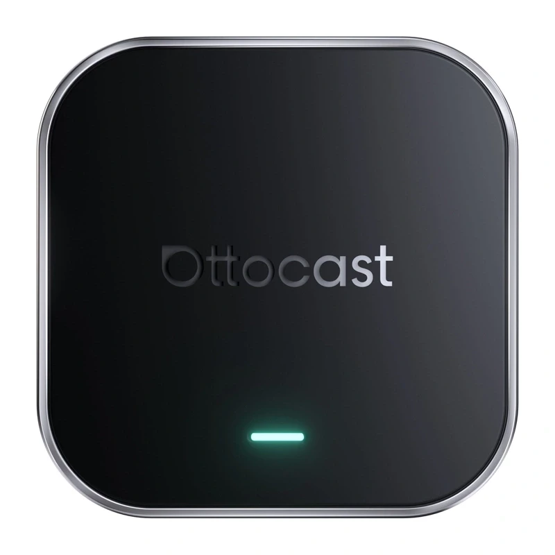 OTTOCAST OttoAibox E2 Caixa AI sem fios CarPlay e Android Auto