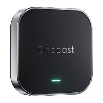 OTTOCAST OttoAibox E2 Caixa AI sem fios CarPlay e Android Auto