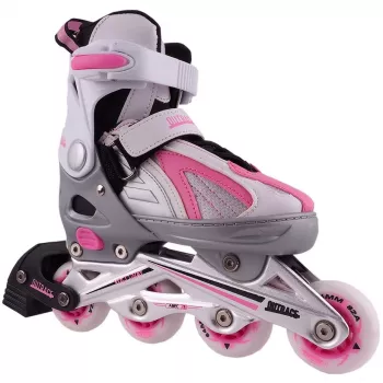 Patins inline OUTDOOR EDGE Outrace Volt cinzento-rosa ajustáveis tamanho EU 40-43