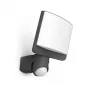Sunshine Outdoor candeeiro de parede LED com sensor PIR 1, cinzento escuro