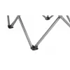 Outwell Catamarca XL cadeira de campismo dobrável 150 kg preta/cinzenta