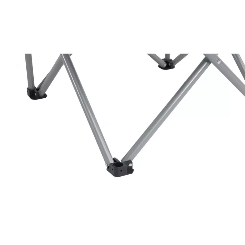 Outwell Catamarca XL cadeira de campismo dobrável 150 kg preta/cinzenta
