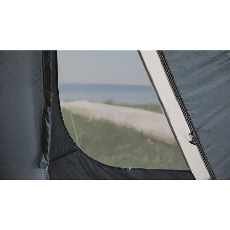Outwell Earth 5 Tenda túnel para 5 pessoas – 2 quartos, coluna de água 3000mm, verde