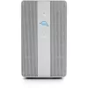 OWC Mercury Elite Pro Dual caixa RAID de 2 baias com hub USB de 3 portas, USB 3.2 Gen 2 Type-C (prateado)