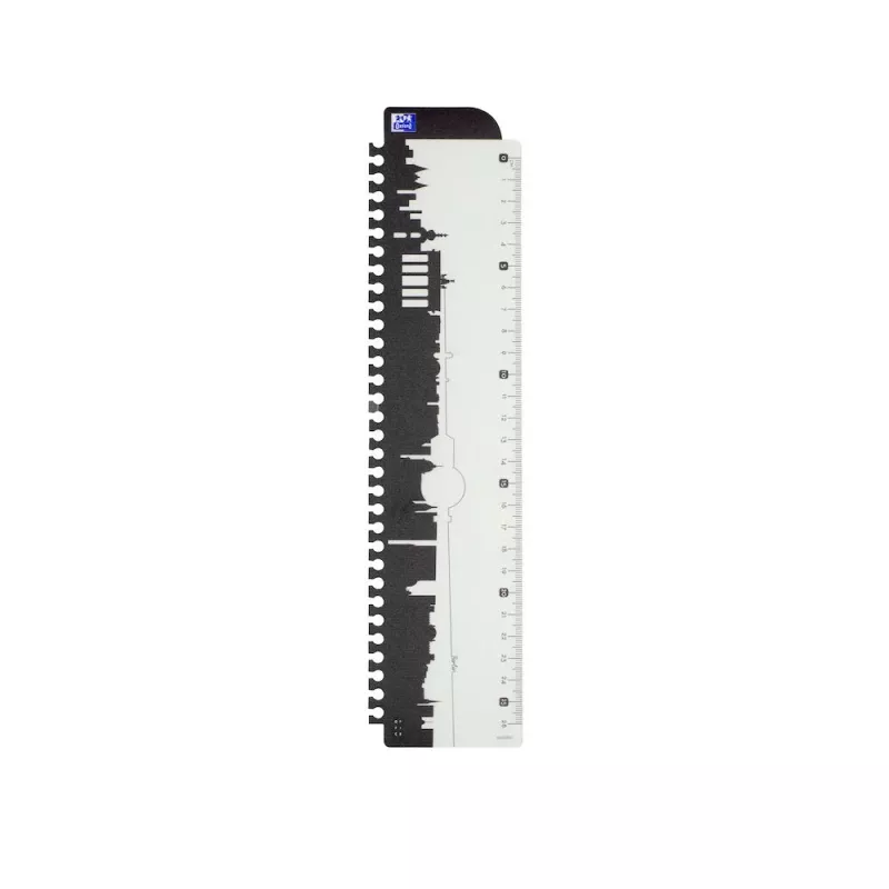 Oxford Essentials caderno - quadriculado - preto - A4+ - 70 folhas - 90 g/m²