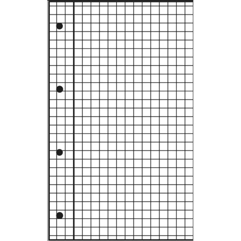 Oxford Essentials caderno - quadriculado - preto - A4+ - 70 folhas - 90 g/m²