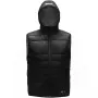 Colete Ozoshi Kurashiki homem preto OZ93370 tamanho S