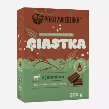 Snack Paka Zwierzaka Deer Green Tea 200g