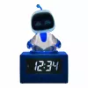 Despertador AstroBot Icon Paladone – despertador robô digital LCD cinzento/branco com função soneca