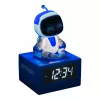 Despertador AstroBot Icon Paladone – despertador robô digital LCD cinzento/branco com função soneca