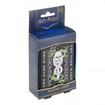 Cartas de jogar Harry Potter Dark Arts em lata Paladone