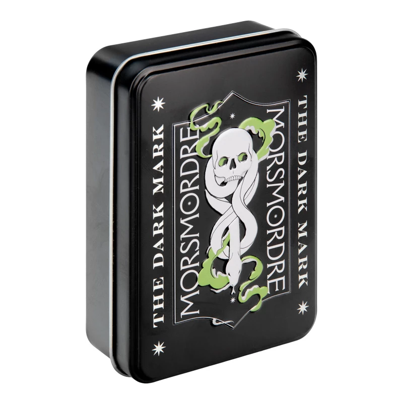 Cartas de jogar Harry Potter Dark Arts em lata Paladone