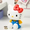 Paladone Hello Kitty Mealheiro em forma - Caixa de moedas de cerâmica, Merchandising Oficial Sanrio, branco/rosa/preto, 13,5 x 13,5 x 16,5 cm