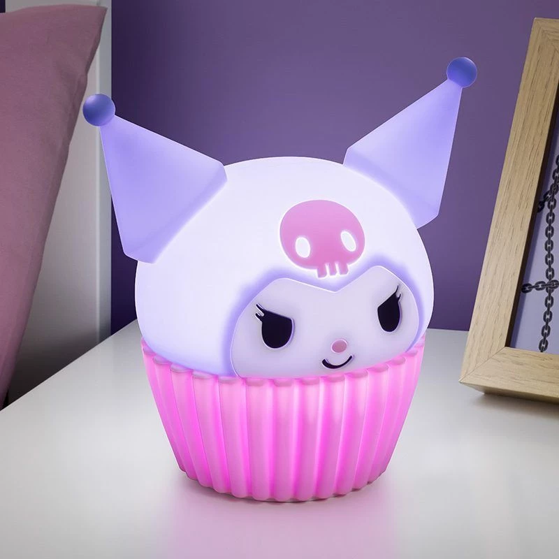 Luz de silicone SquishyGlo Kuromi Paladone recarregável
