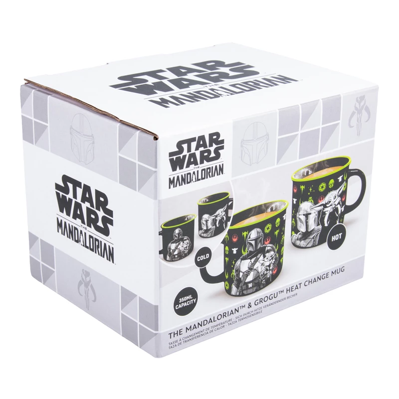 Paladone Mandalorian and Grogu Caneca Heat Change