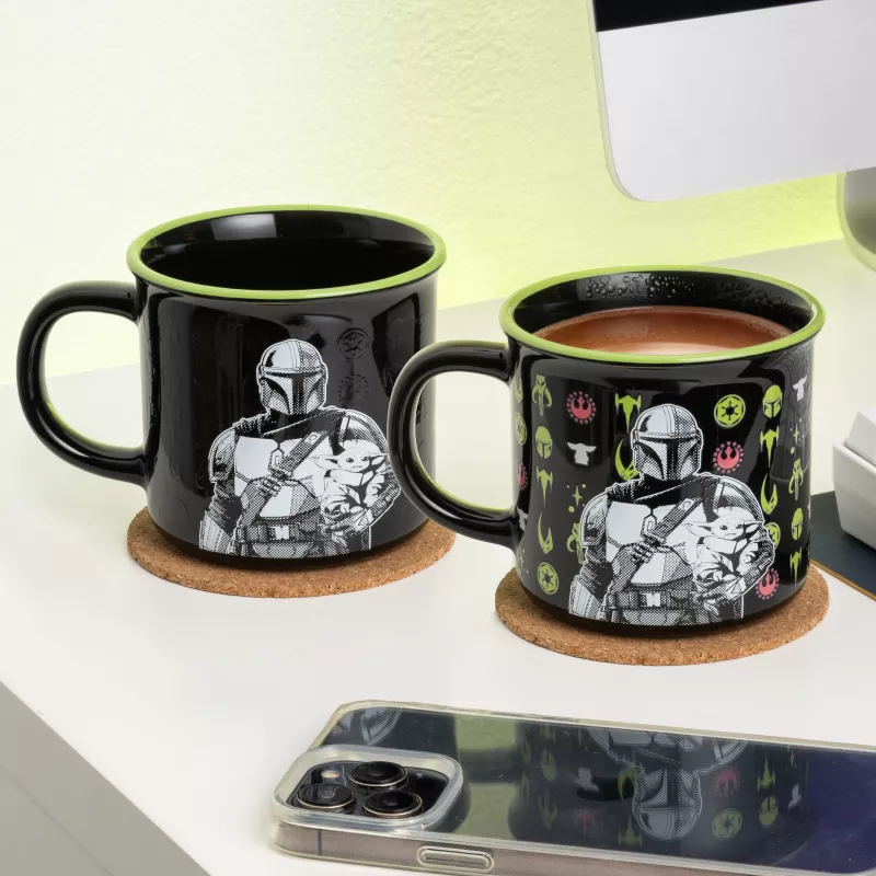 Paladone Mandalorian and Grogu Caneca Heat Change