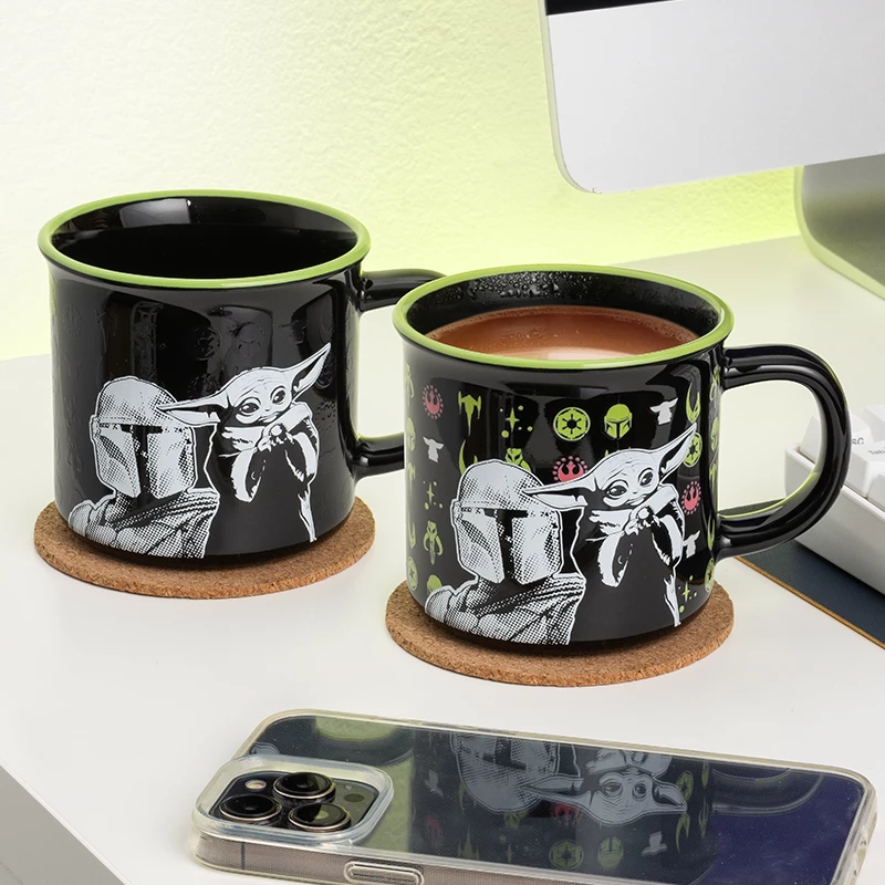 Paladone Mandalorian and Grogu Caneca Heat Change