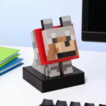 Paladone Minecraft Luz ícone de lobo