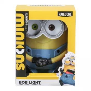 Luz ícone Minions Bob Paladone - figura de coleção LED alimentada por pilha