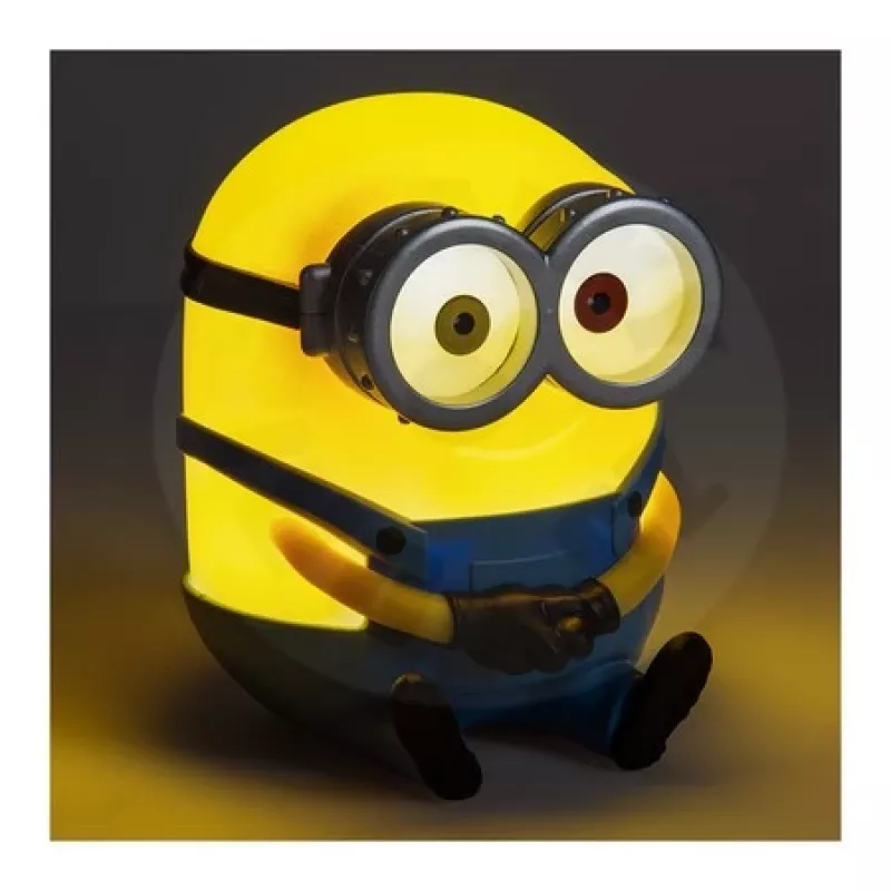 Luz ícone Minions Bob Paladone - figura de coleção LED alimentada por pilha