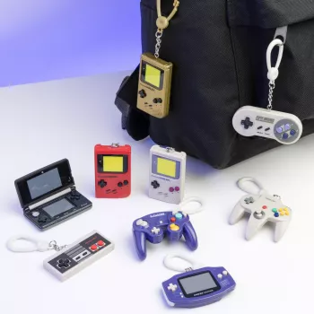 Paladone Nintendo Backpack Buddies Série 3 Porta-chaves Colecionável Sacos Surpresa (Caixa de Exposição de 24, V3)