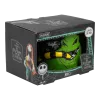 Paladone caneca em forma de Oogie Boogie que brilha no escuro
